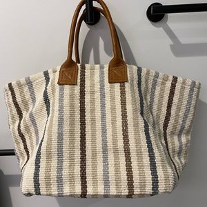 Garnet Hill Dash and Albert Cotton Storage Basket